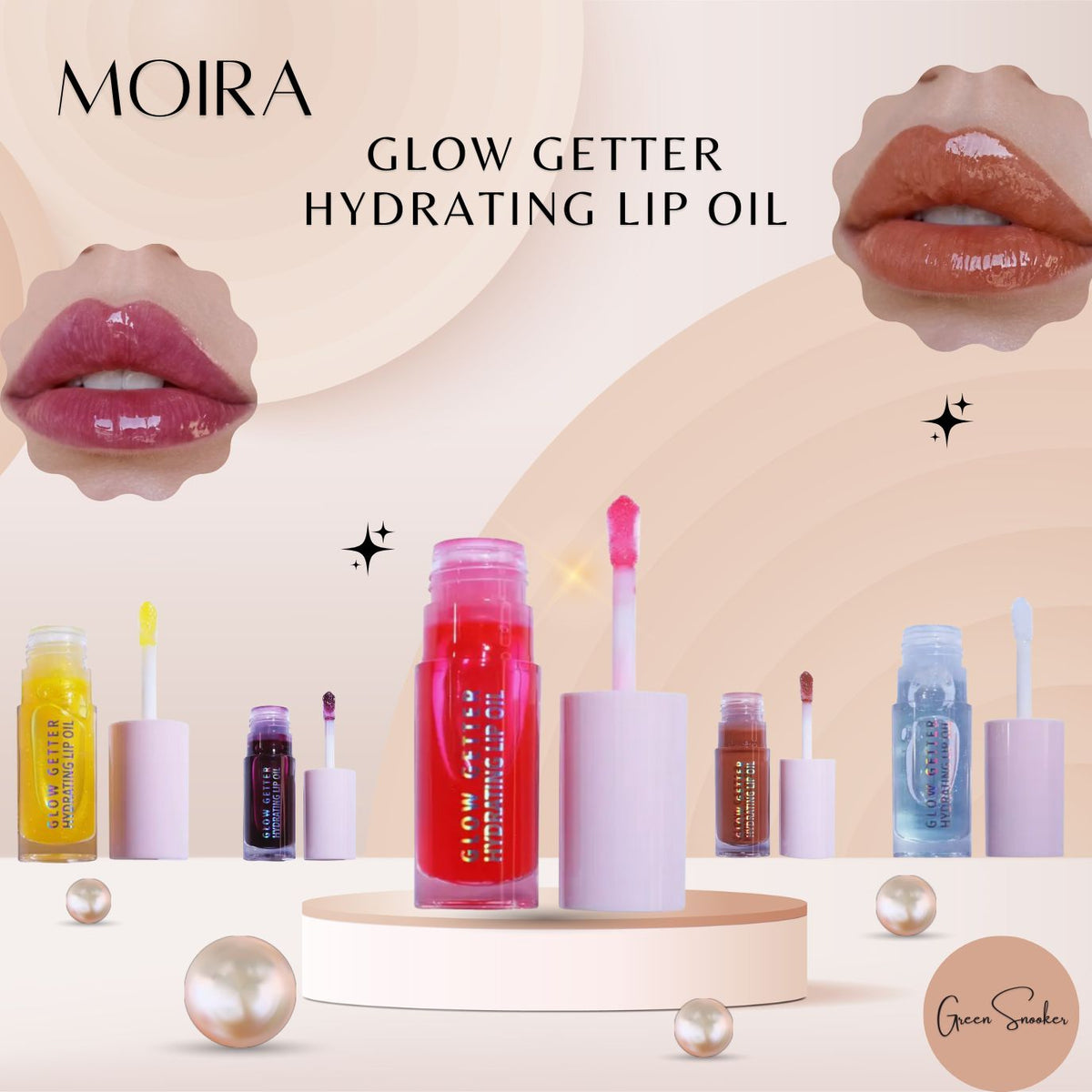 Glow Getter Hydrating Lip Oil in Sky Blue