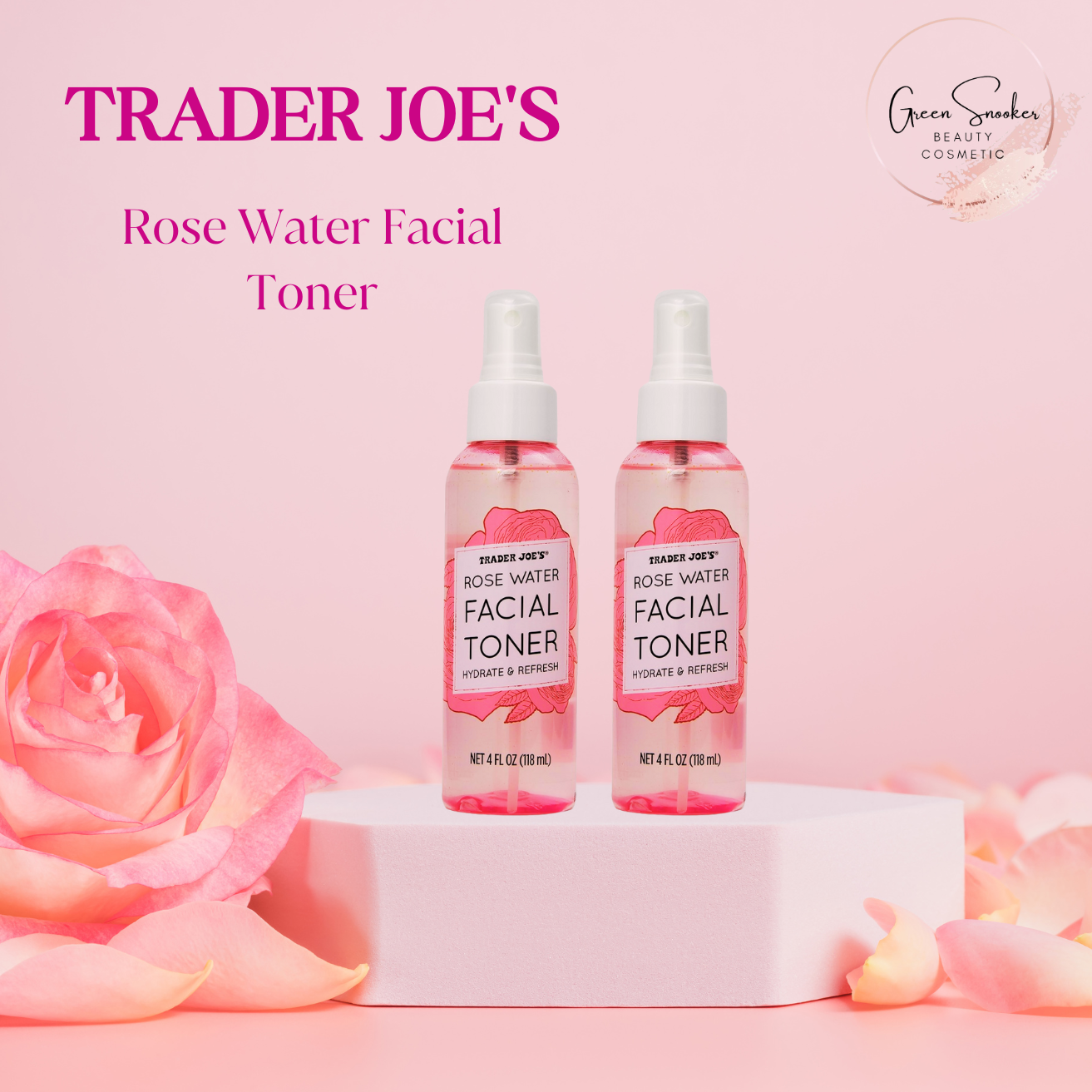 Trader Joe's, Rose Water Facial Toner