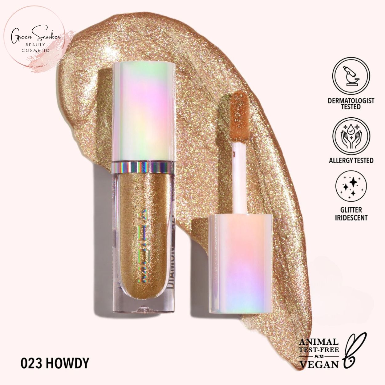 Moira Cosmetics, Diamond Daze Liquid EyeShadow, 34 Colors