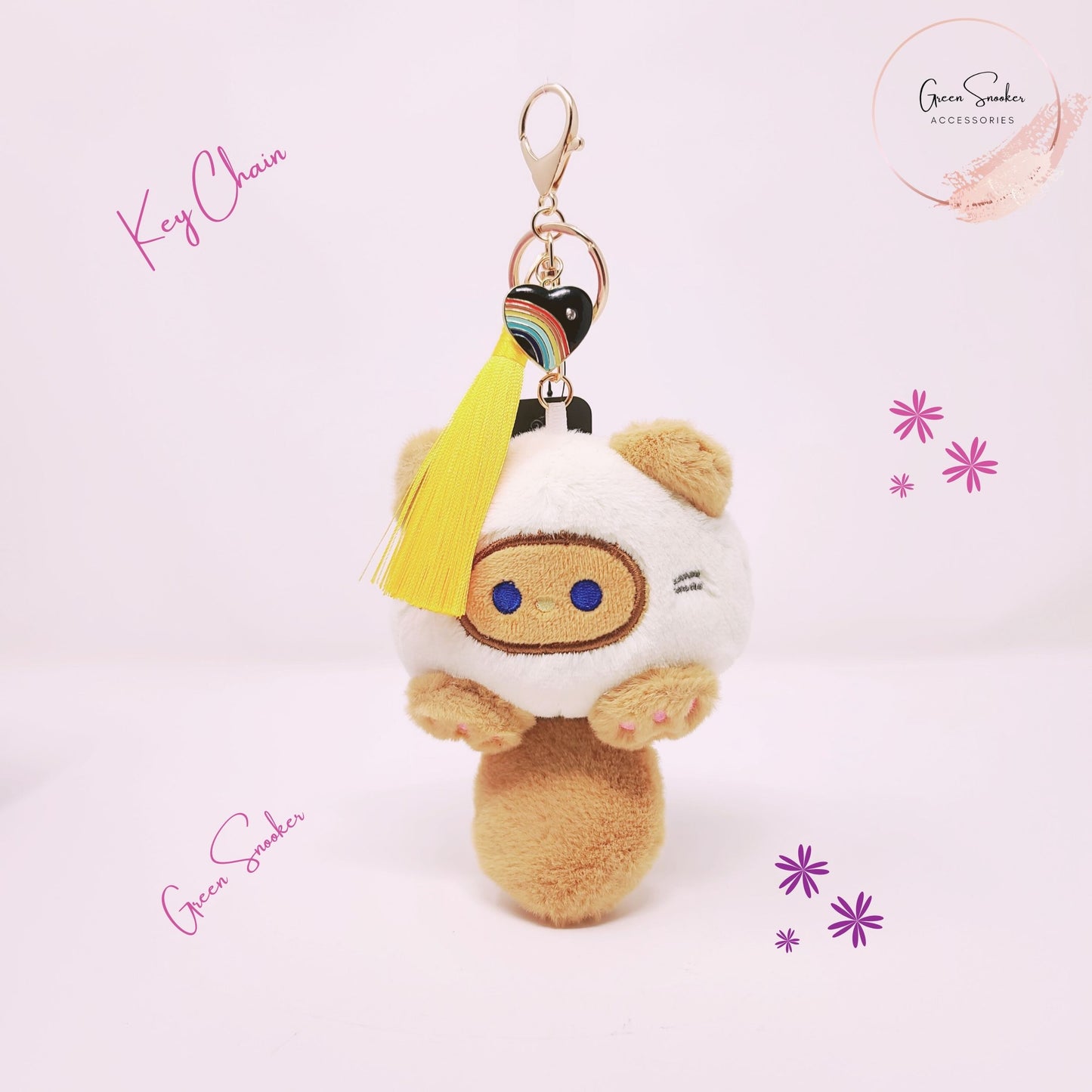 Keychain, Cute Cat Plush, bag pendant