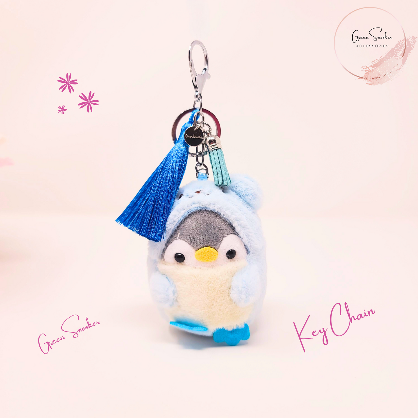 Keychain, Cute Penguin, Bag Pendant