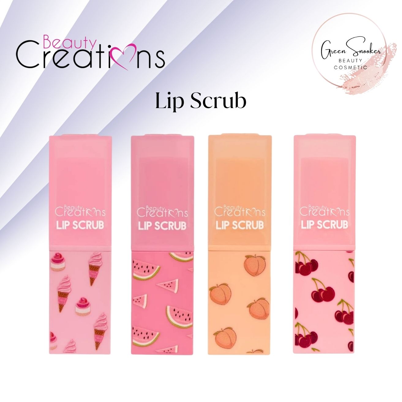 Beauty  Creations, Lip Scrub, 4 Colors