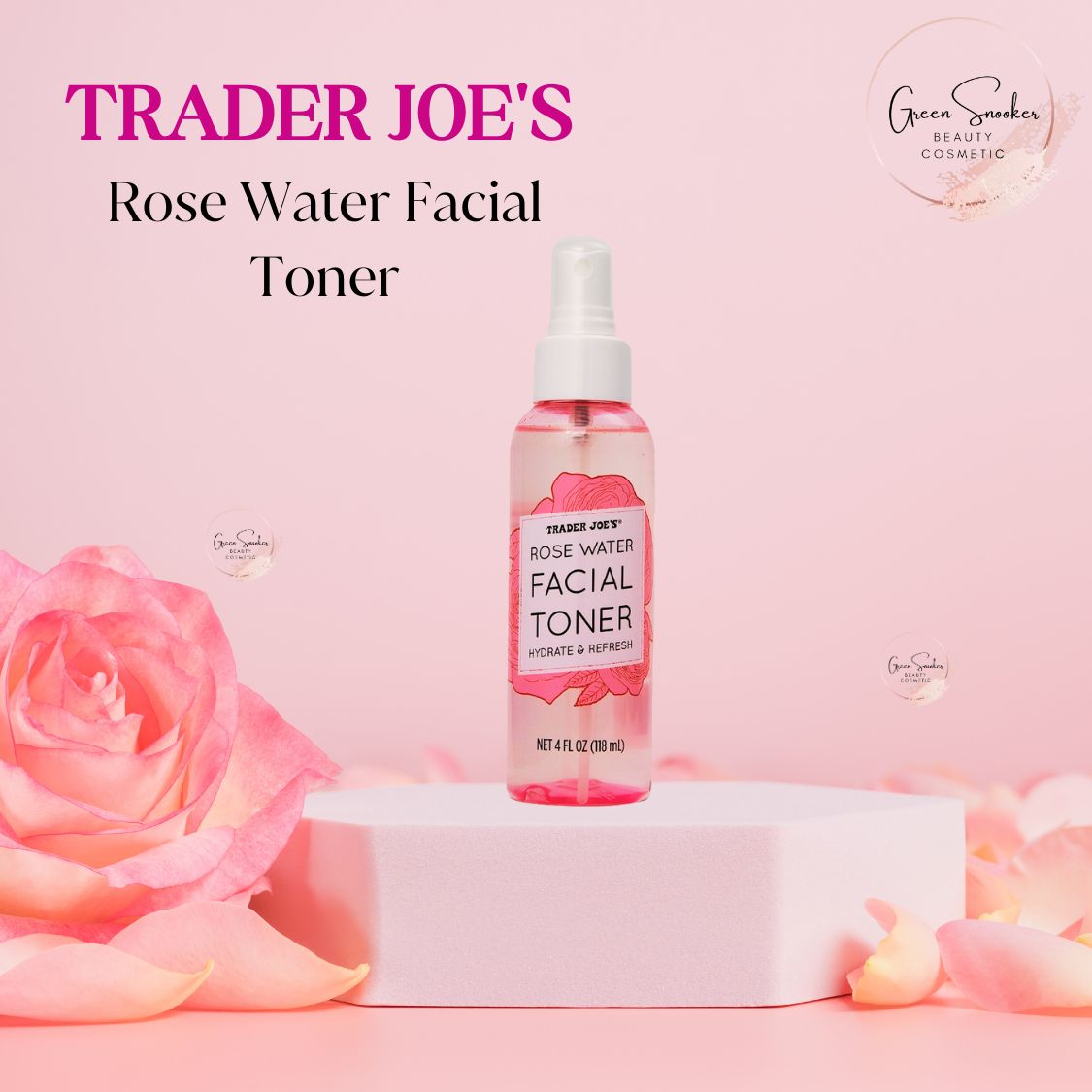 Trader Joe's, Rose Water Facial Toner