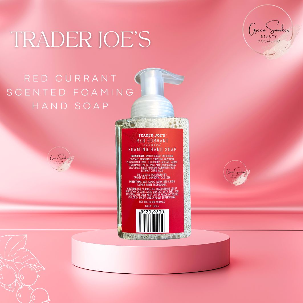 Trader Joe's, Red Currant Scented Foaming, Hand Soap