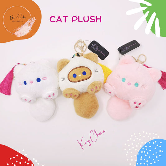 Keychain, Cute Cat Plush, bag pendant