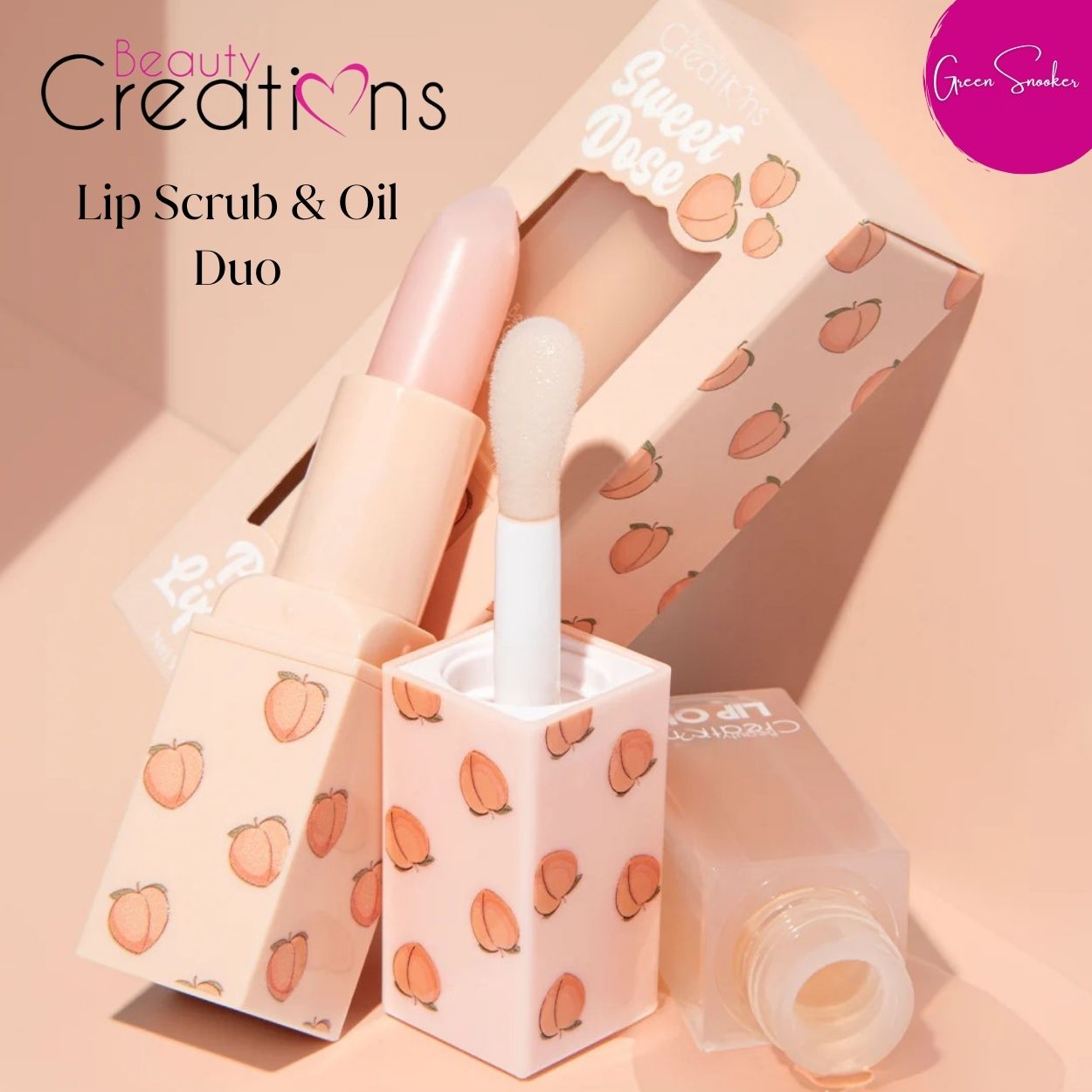 Beauty  Creations, Sweet Dose , Lip Oil & Lip Scrub Set