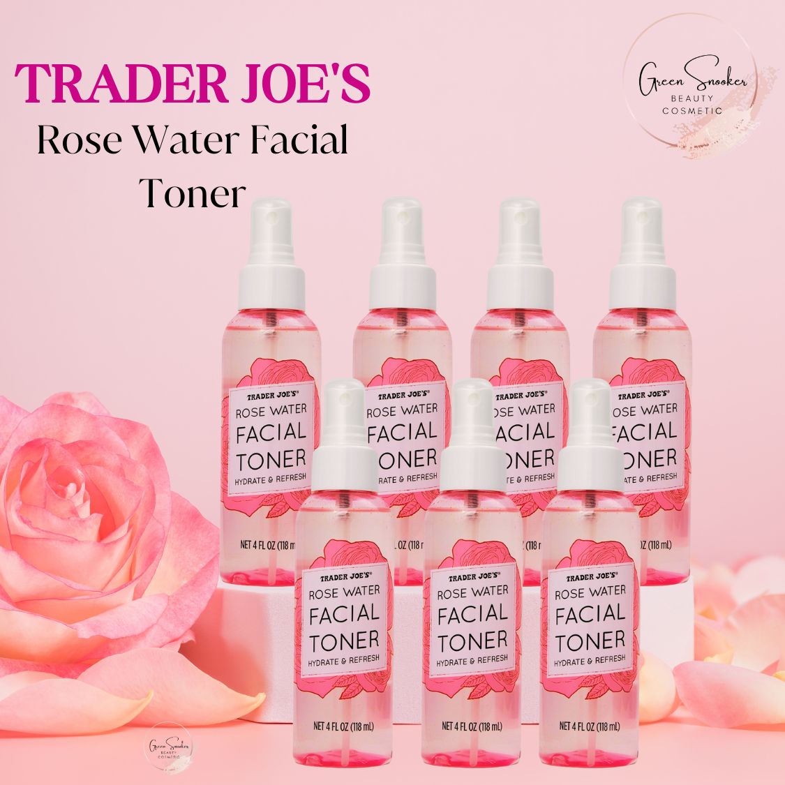 Trader Joe's, Rose Water Facial Toner