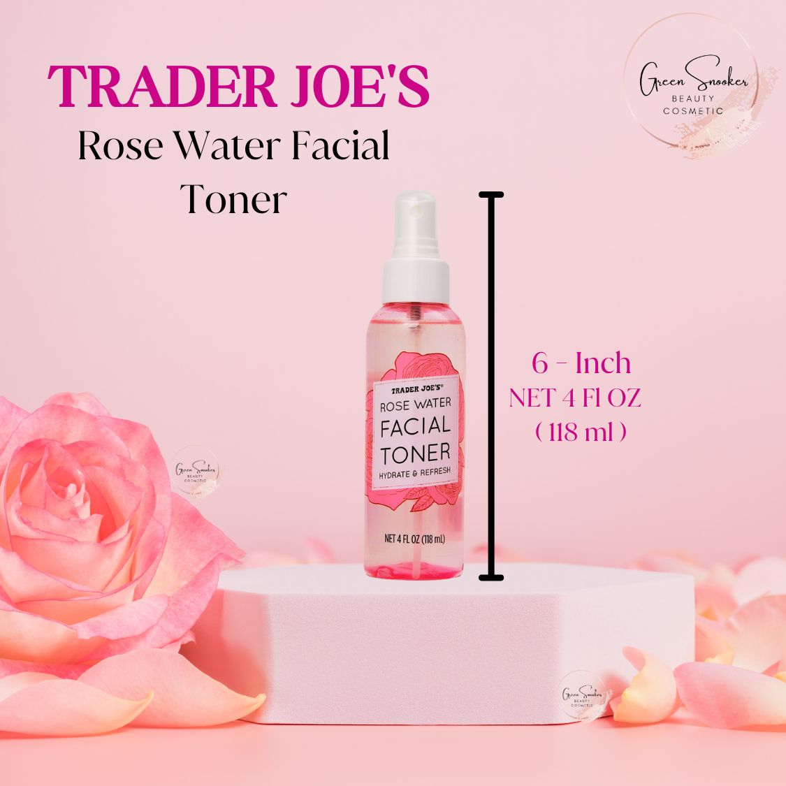 Trader Joe's, Rose Water Facial Toner