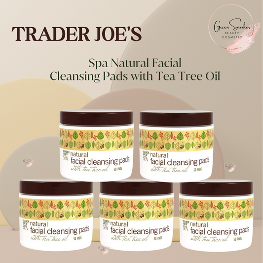 Trader Joe's, Spa Natural Facial Cleansing Pads with Tea Tree Oil
