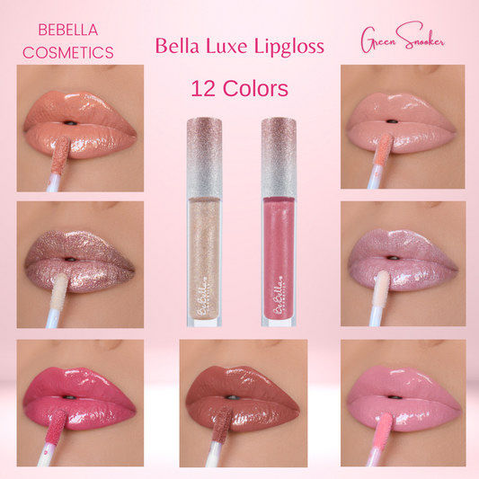 Be Bella,  Luxe Lipgloss, 12 Colors