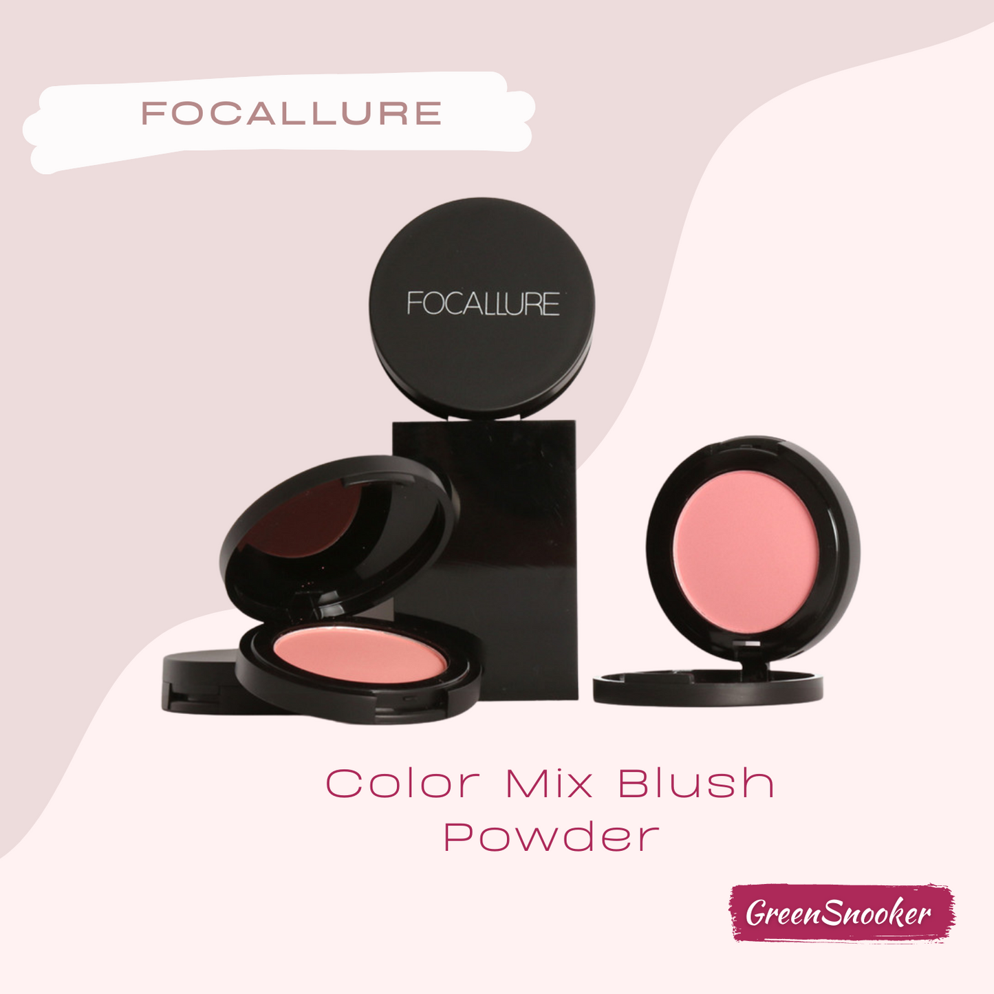 FOCALLURE, Color Mix Blush Powder