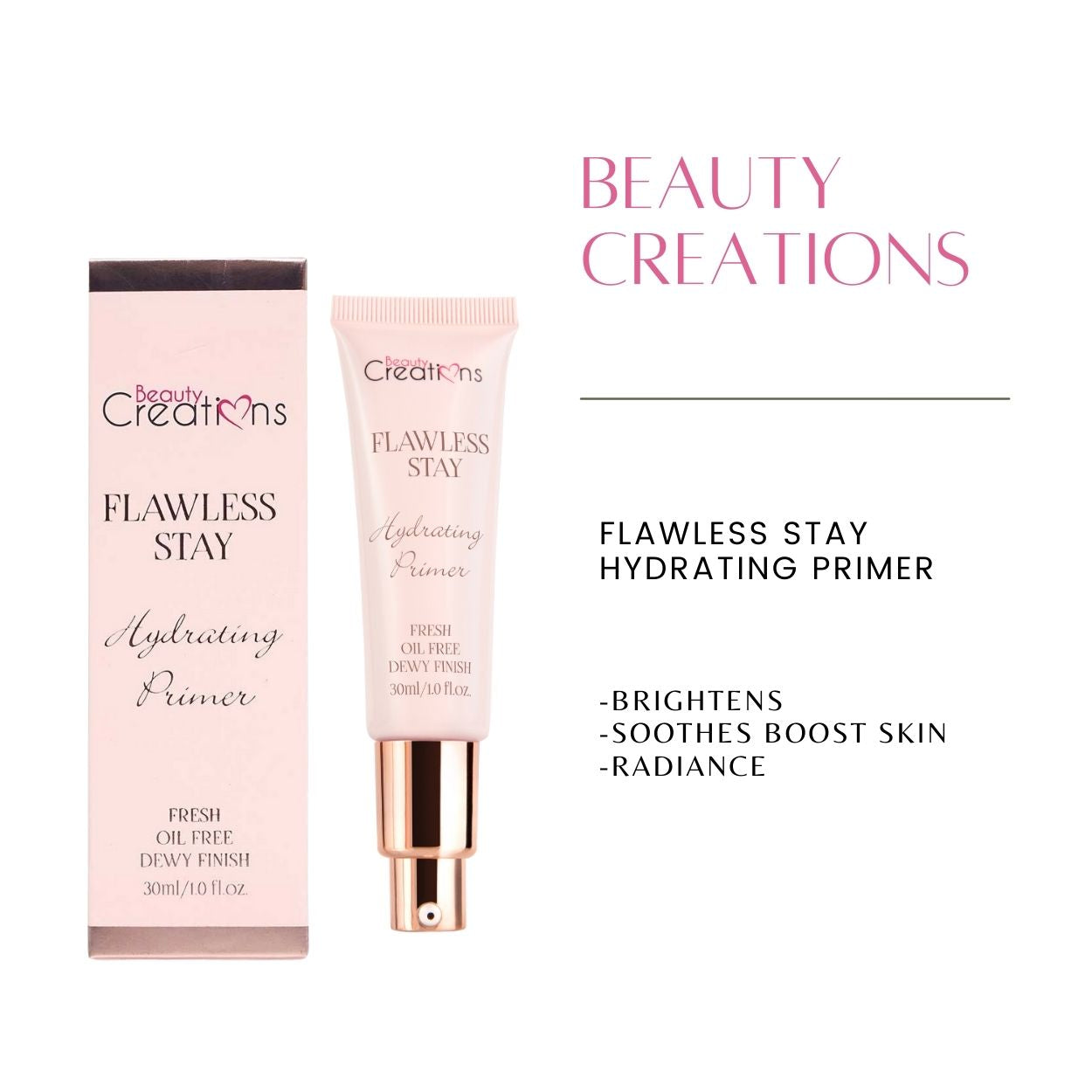 Beauty Creations, Flawless Stay Hydrating Primer