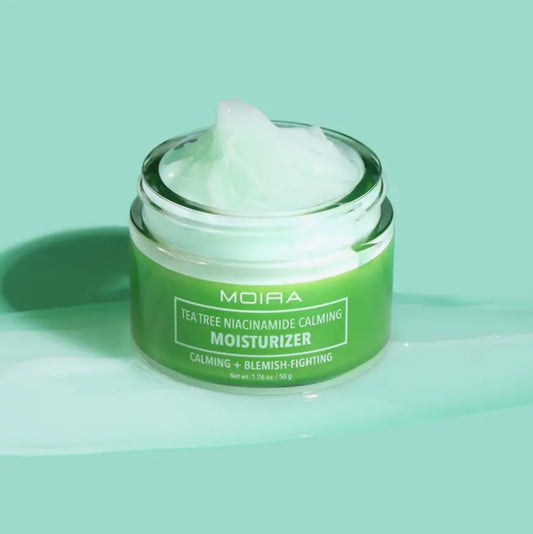 Moira, Face Cream, Tea Tree Niacinamide Calming Moisturizer